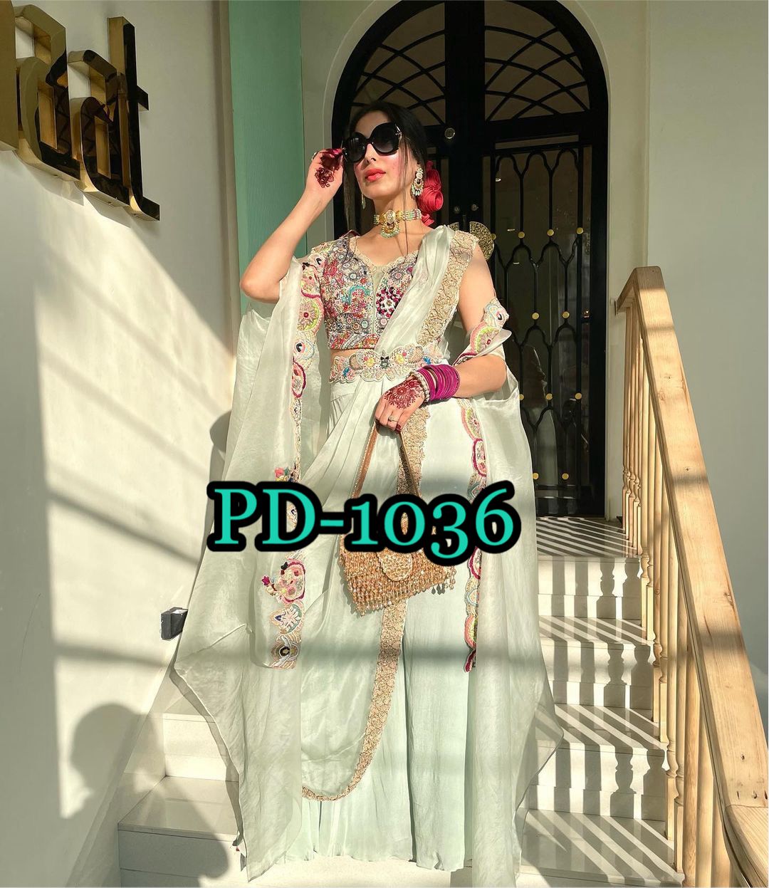 AAROHI DESIGNER PD 1037 PARTY WEAR COLECTION