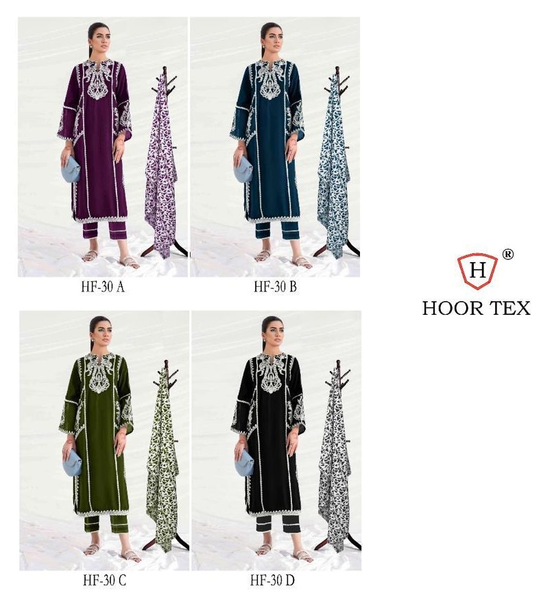 HOOR TEX HF 30 A TO D READYMADE PAKISTANI SUITS