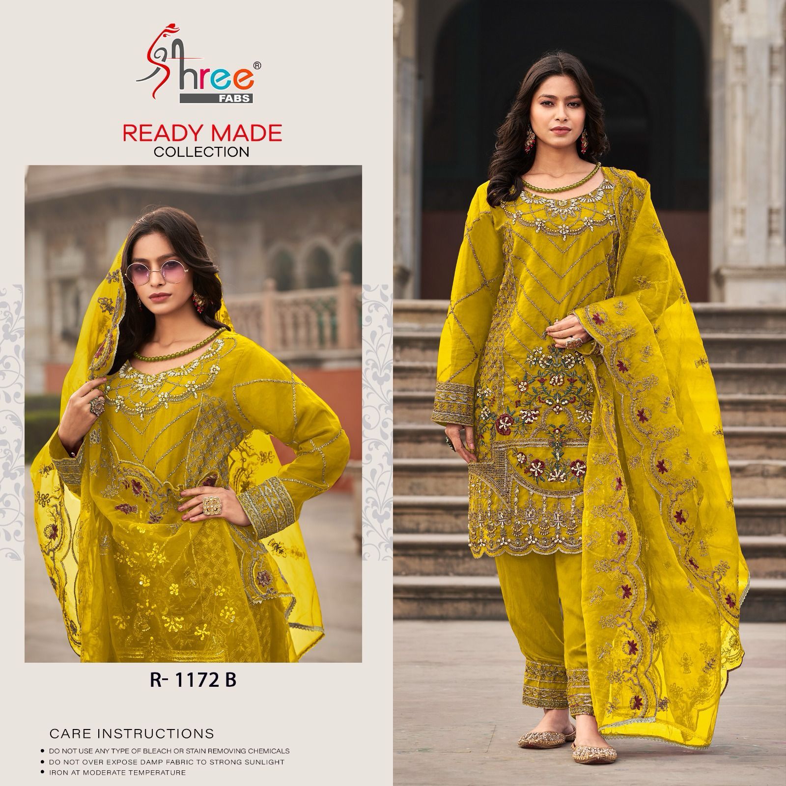 SHREE FABS SR 1172 READYMADE SUITS