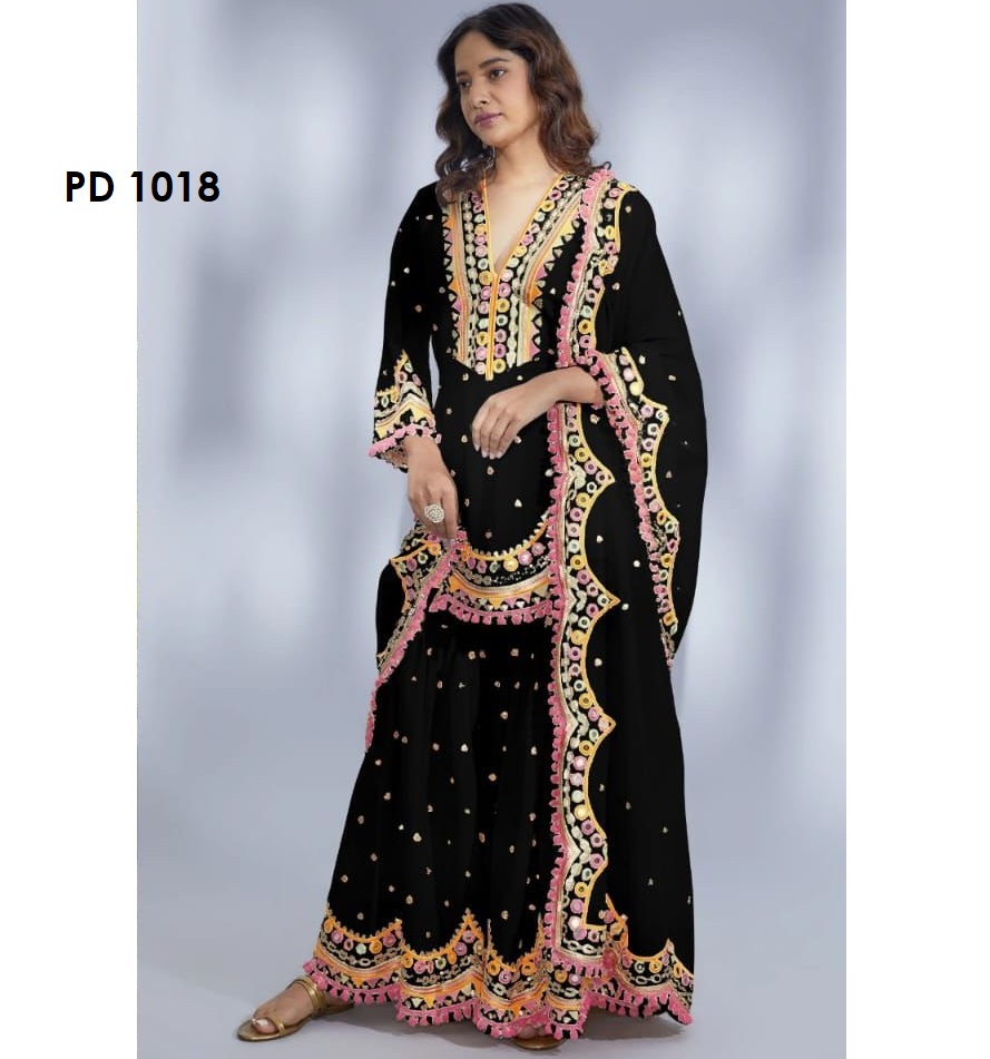 AAROHI DESIGNER PD 1018 B FANCY SUITS COLLECTION