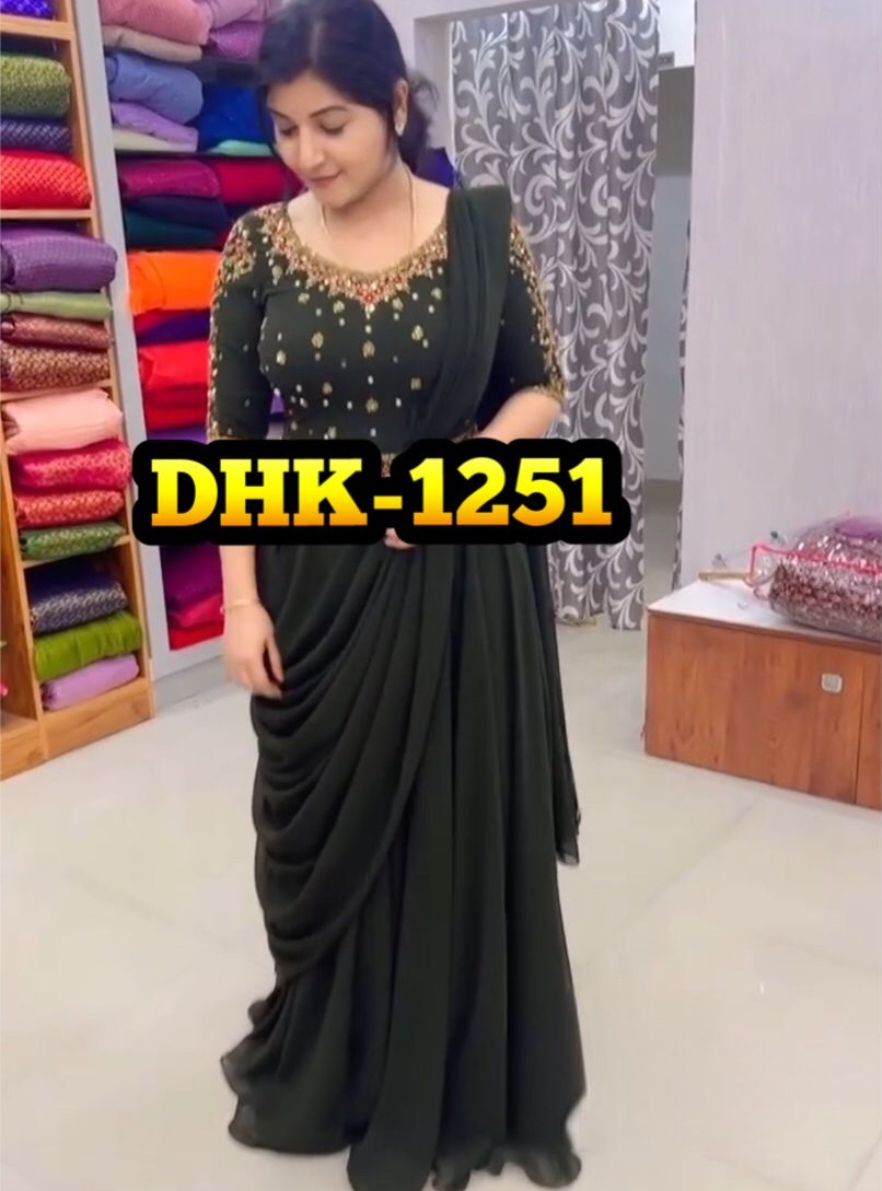 DHK 1251 DESIGNER GOWN COLLECTION