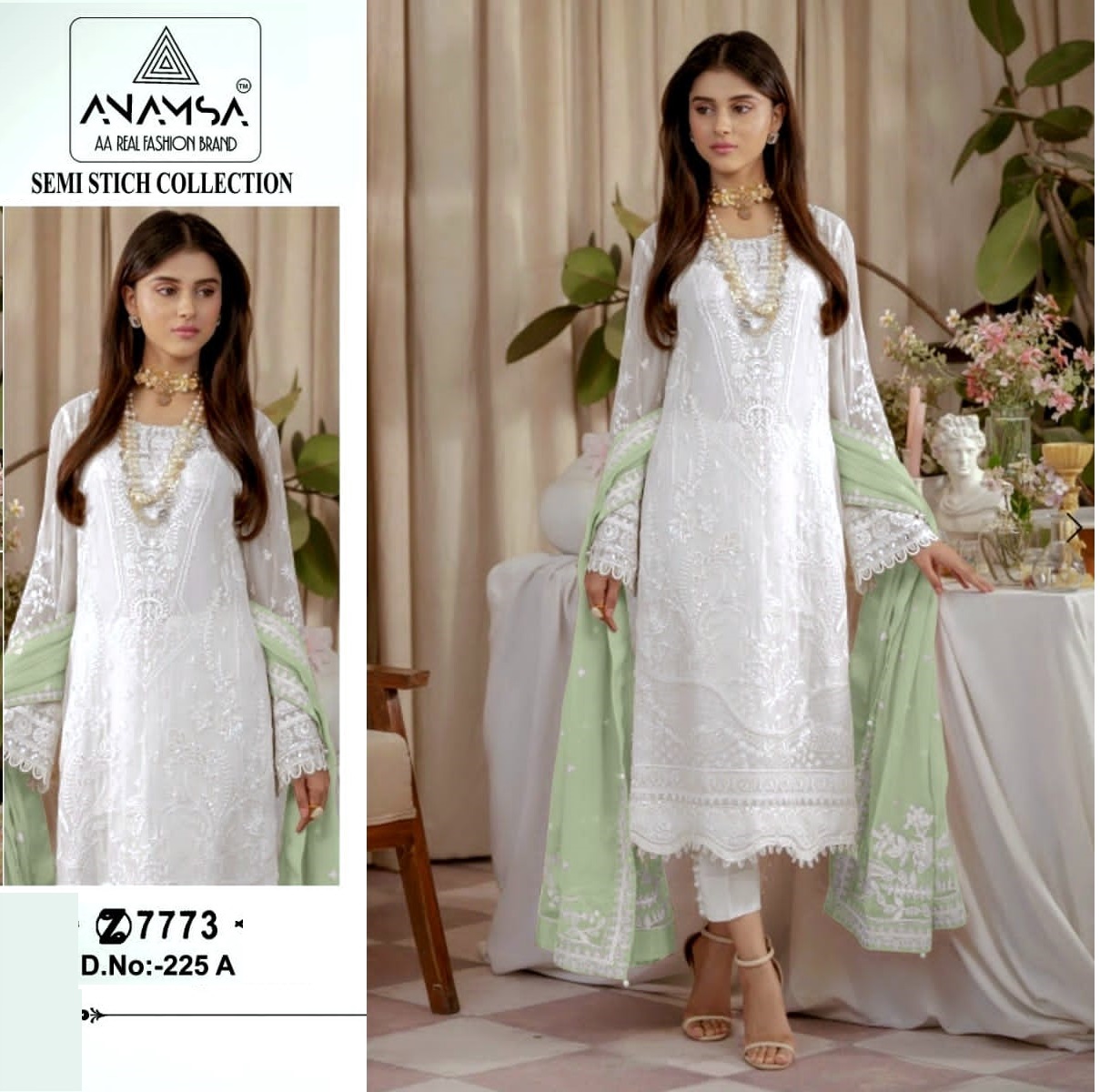 ANAMSA 225 A PAKISTANI SUITS IN INDIA