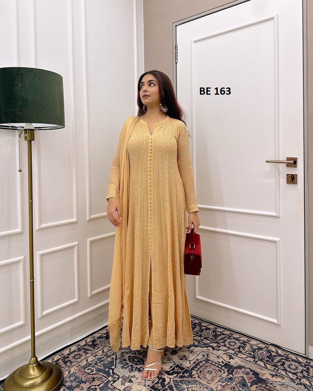 BE 163 A DESIGNER SUITS WHOLESALE IN INDIA