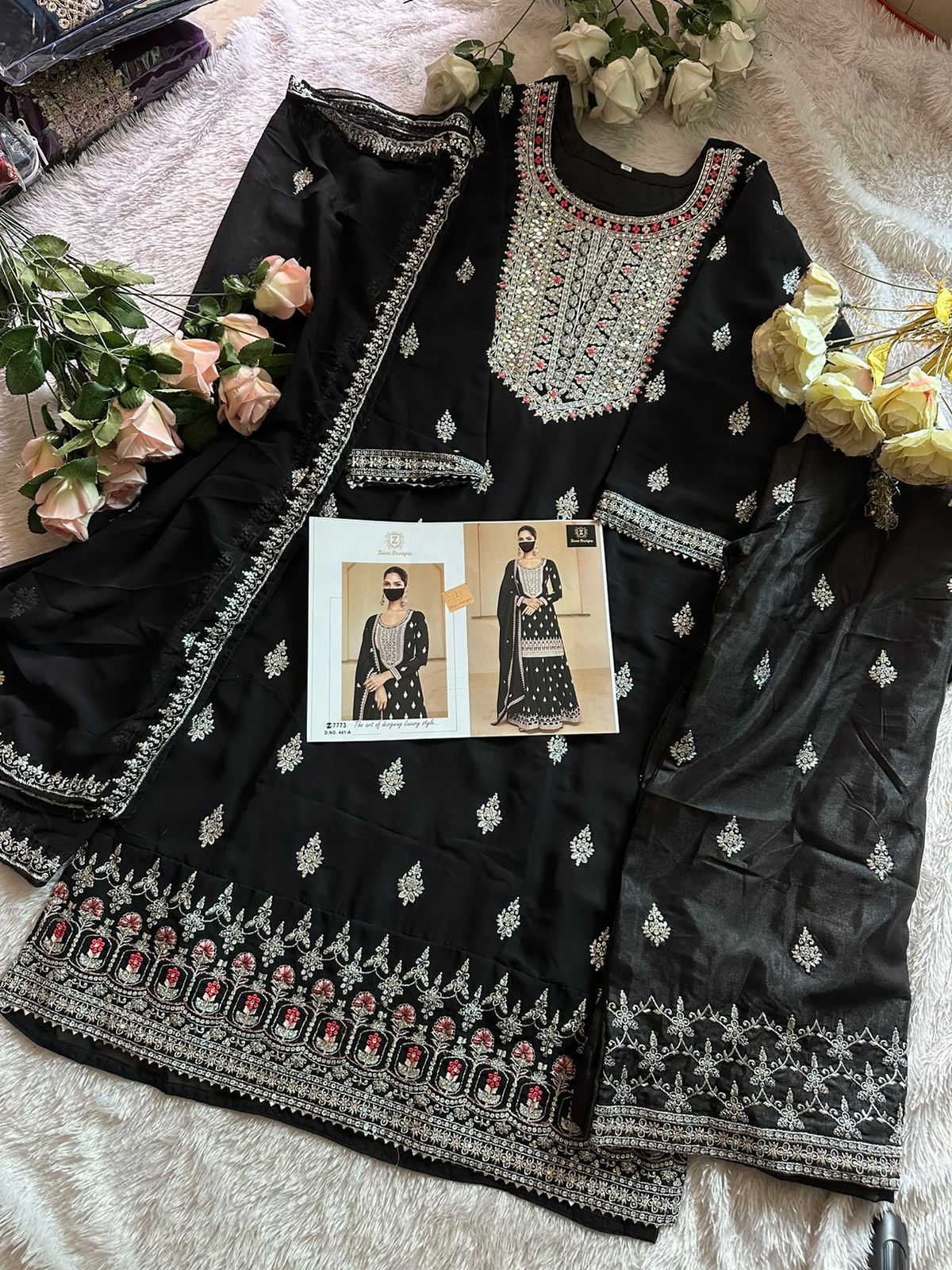 ZIAAZ DESIGNS 441 A PAKISTANI SUITS IN INDIA