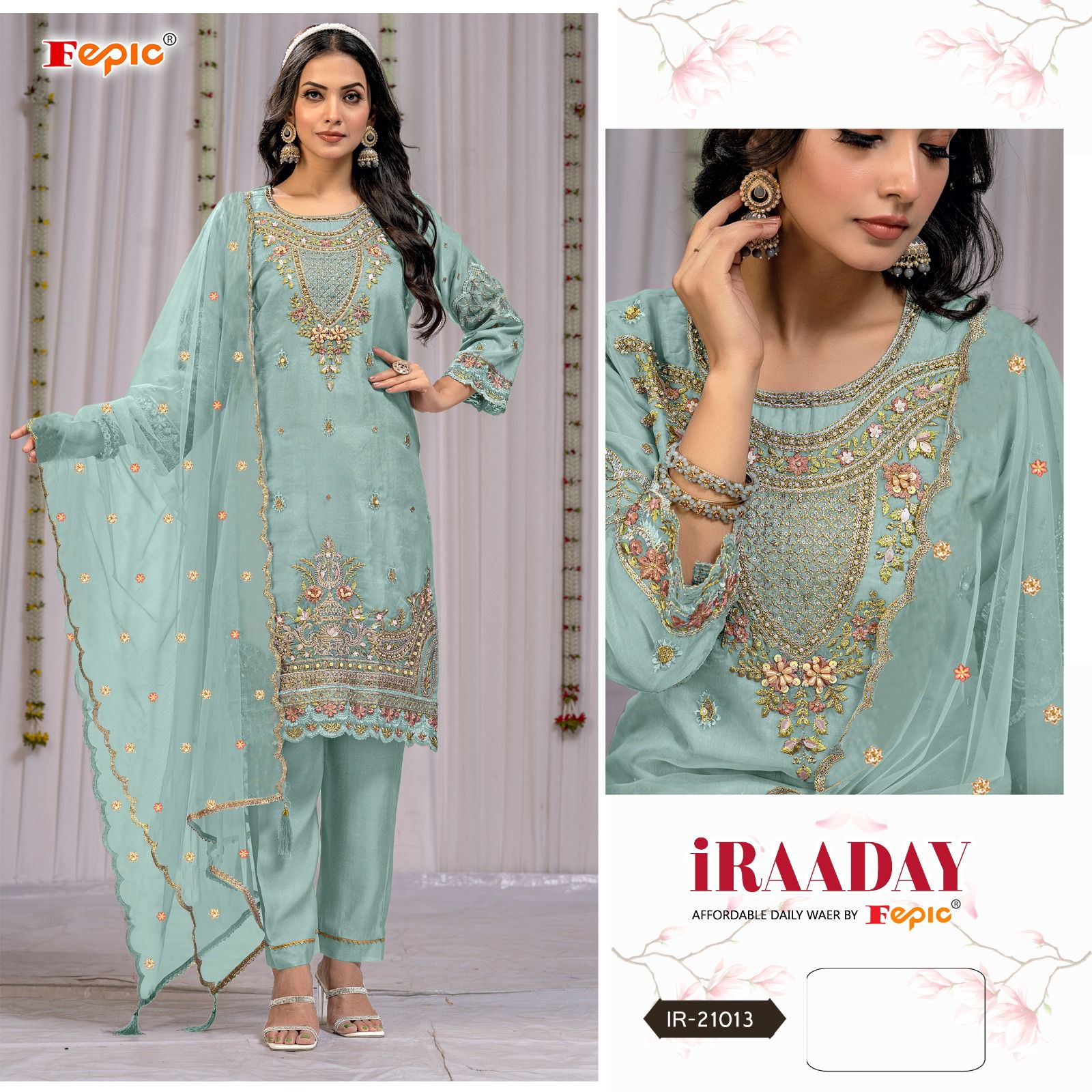 FEPIC IR 21013 IRAADAY PAKISTANI SUITS IN INDIA