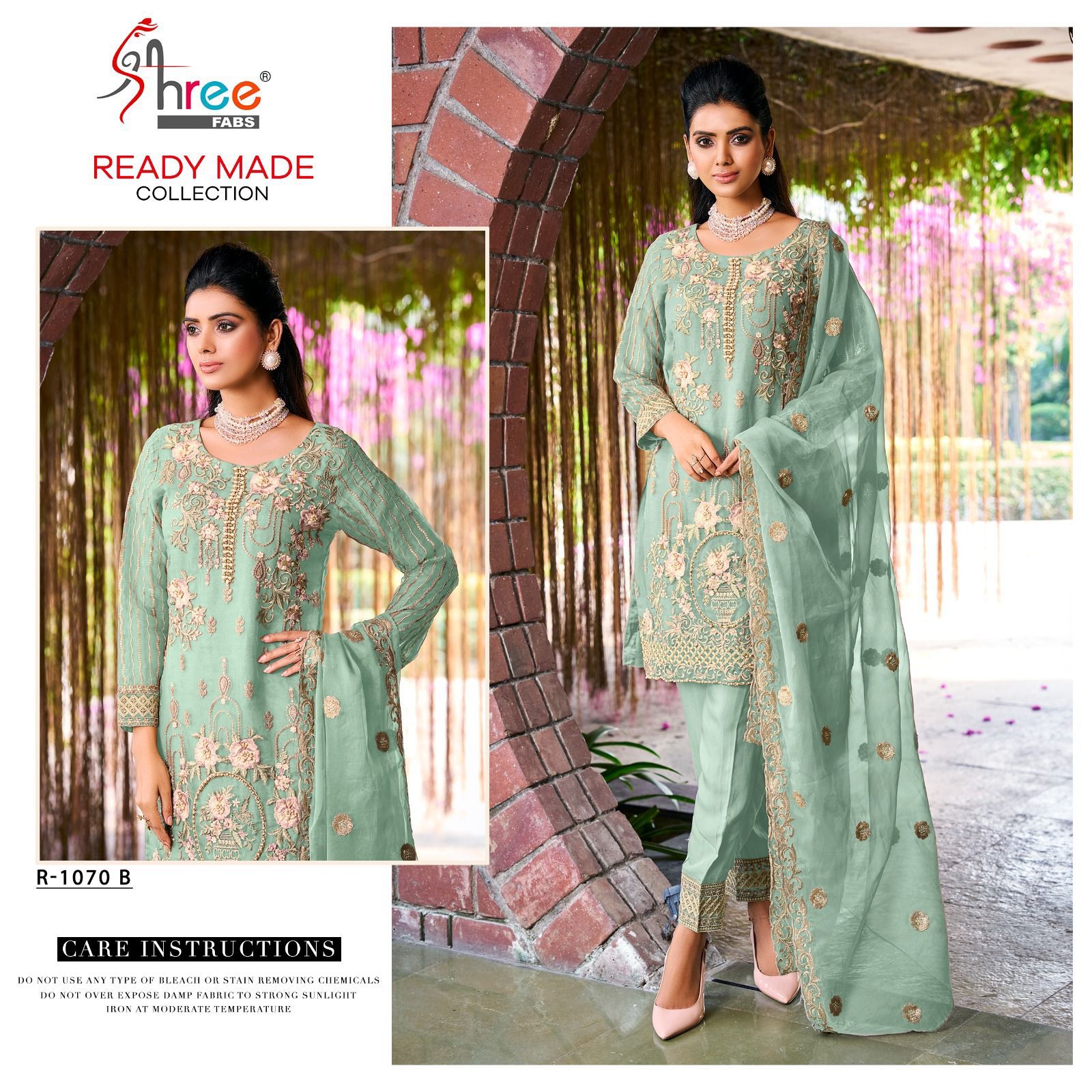 SHREE FABS R 1070 B READYMADE SUITS IN INDIA