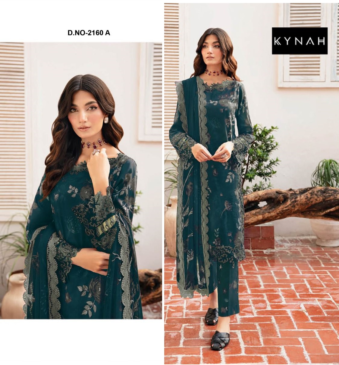 KYNAH 2160 A PAKISTANI SALWAR SUITS IN INDIA